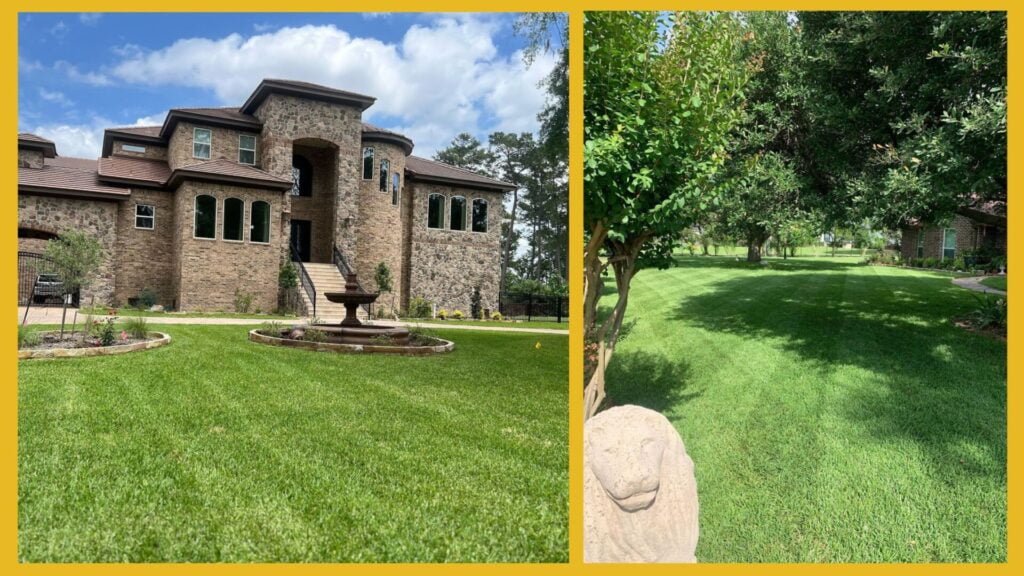 Lawn care and landscaping in Summerwood, TX by Evergreen Outdoor