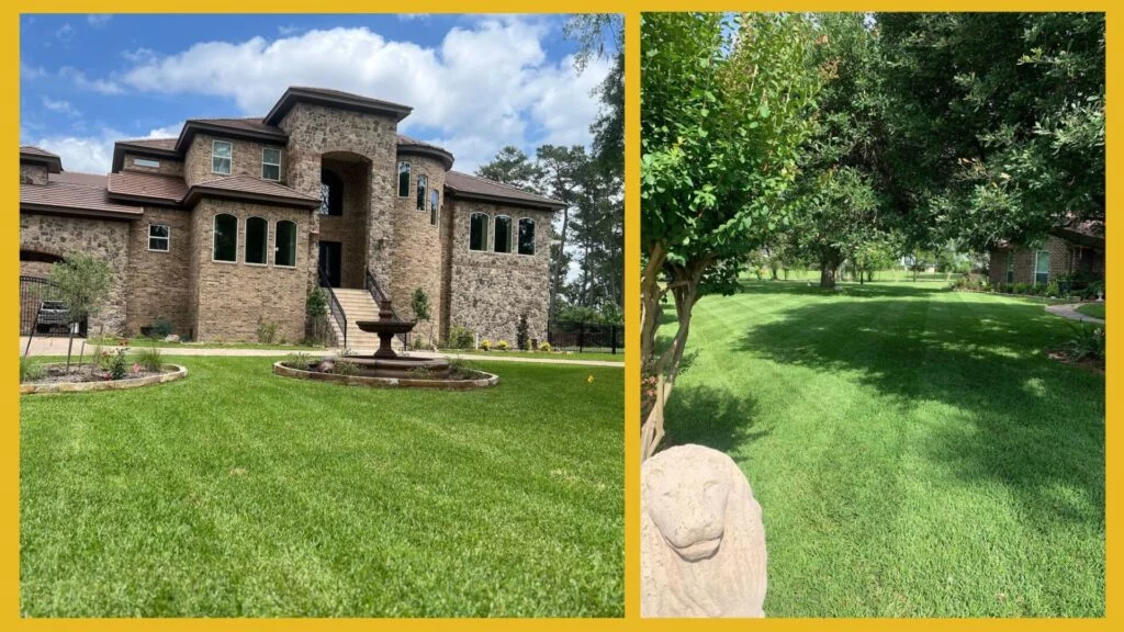 Lawn care and landscaping in Summerwood, TX by Evergreen Outdoor