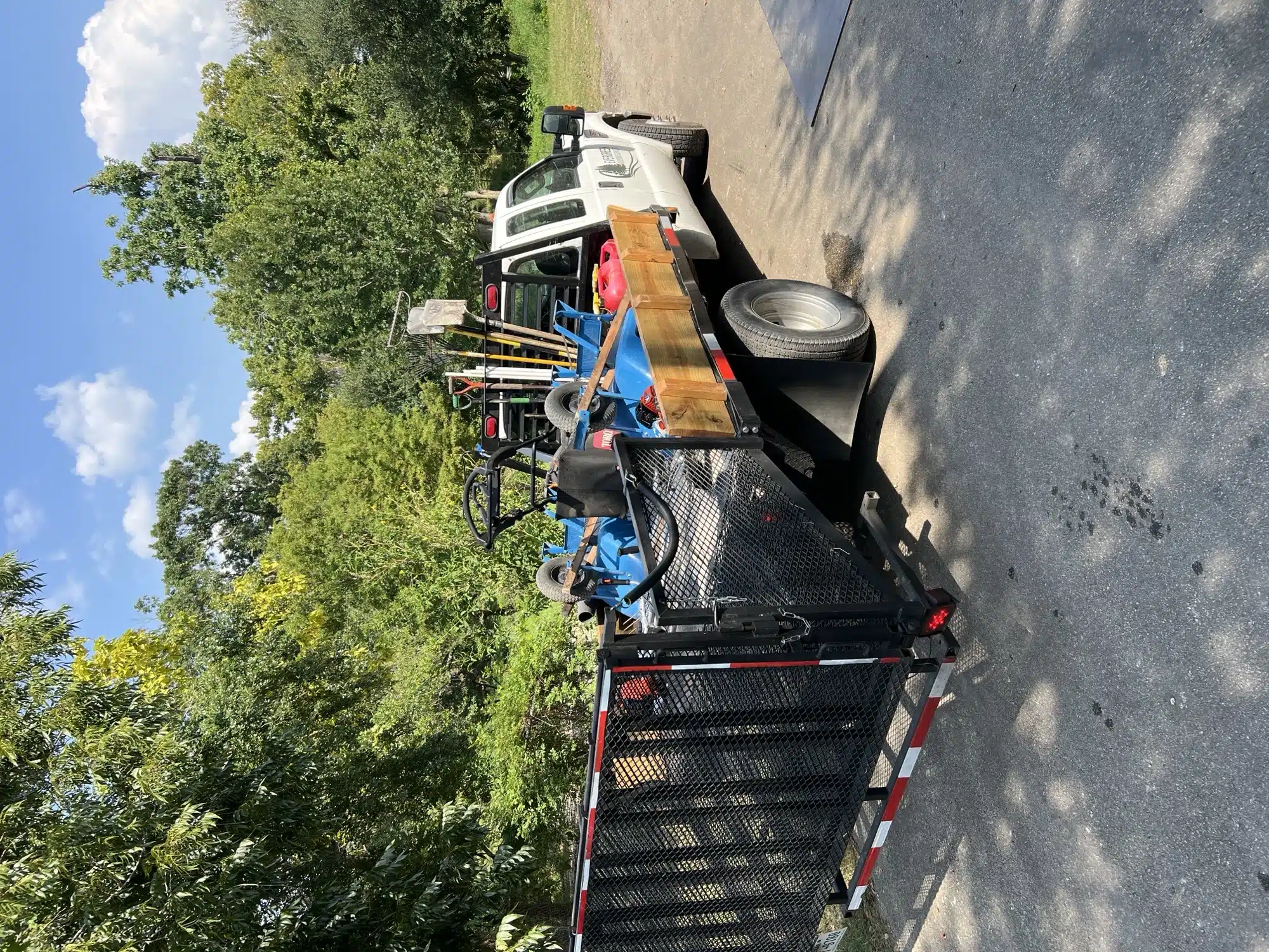 Restored commercial property landscape Houston