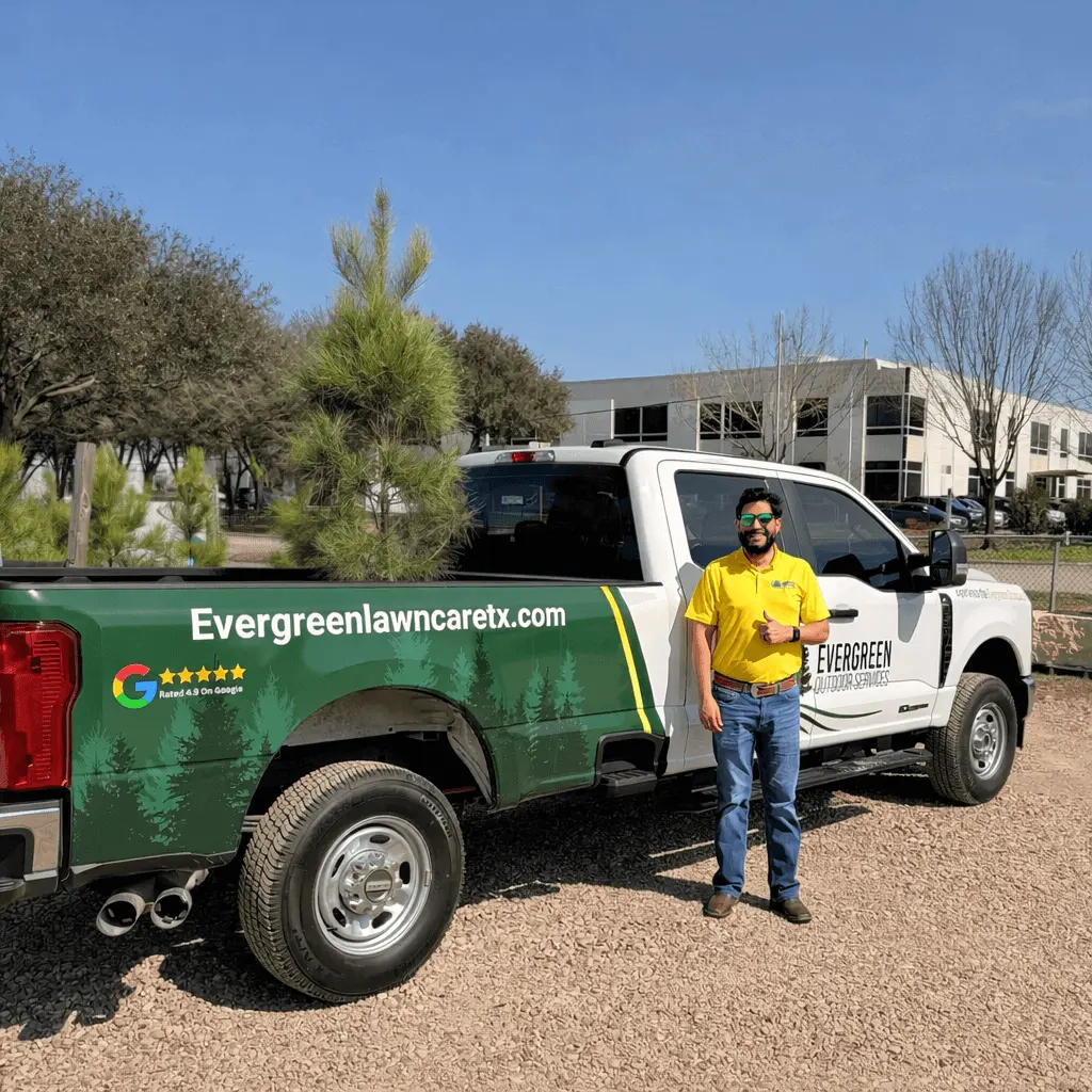 Evergreen Outdoor Services delivering a Loblolly Pine tree