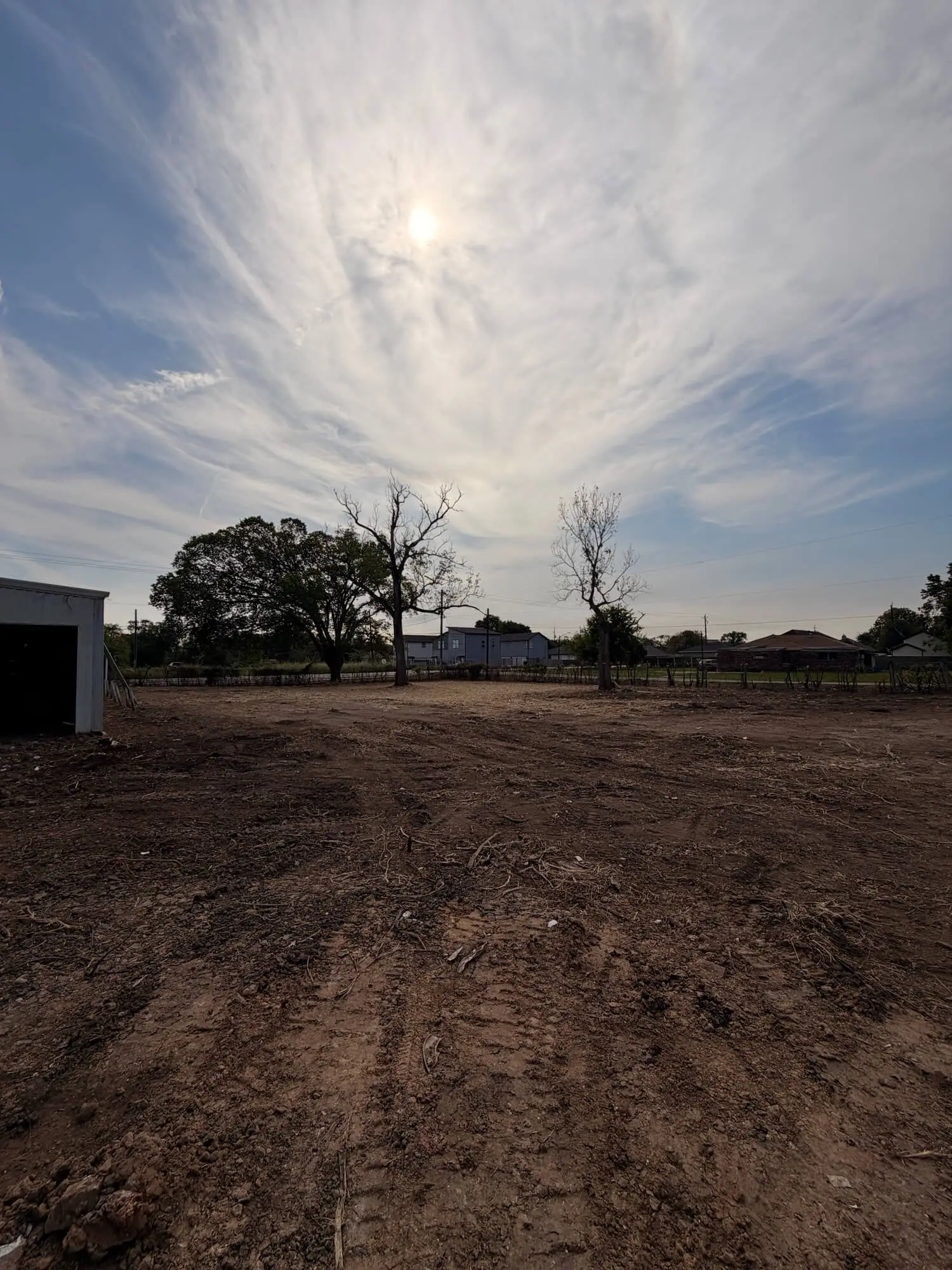 Completed land clearing and large property reset project in Houston