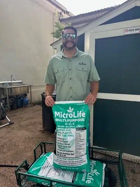 Ryan Laird of MicroLife Organic Biological Fertilizer